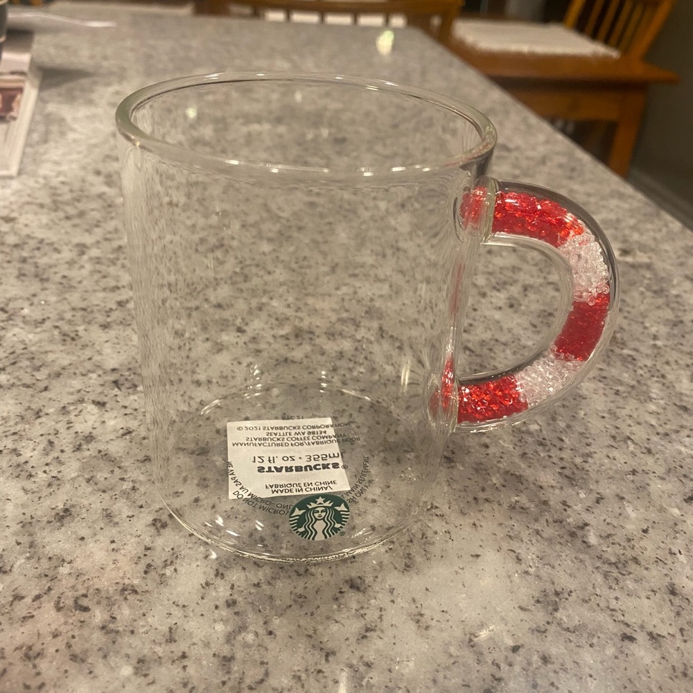 Starbucks 2021 candy cane holiday mug